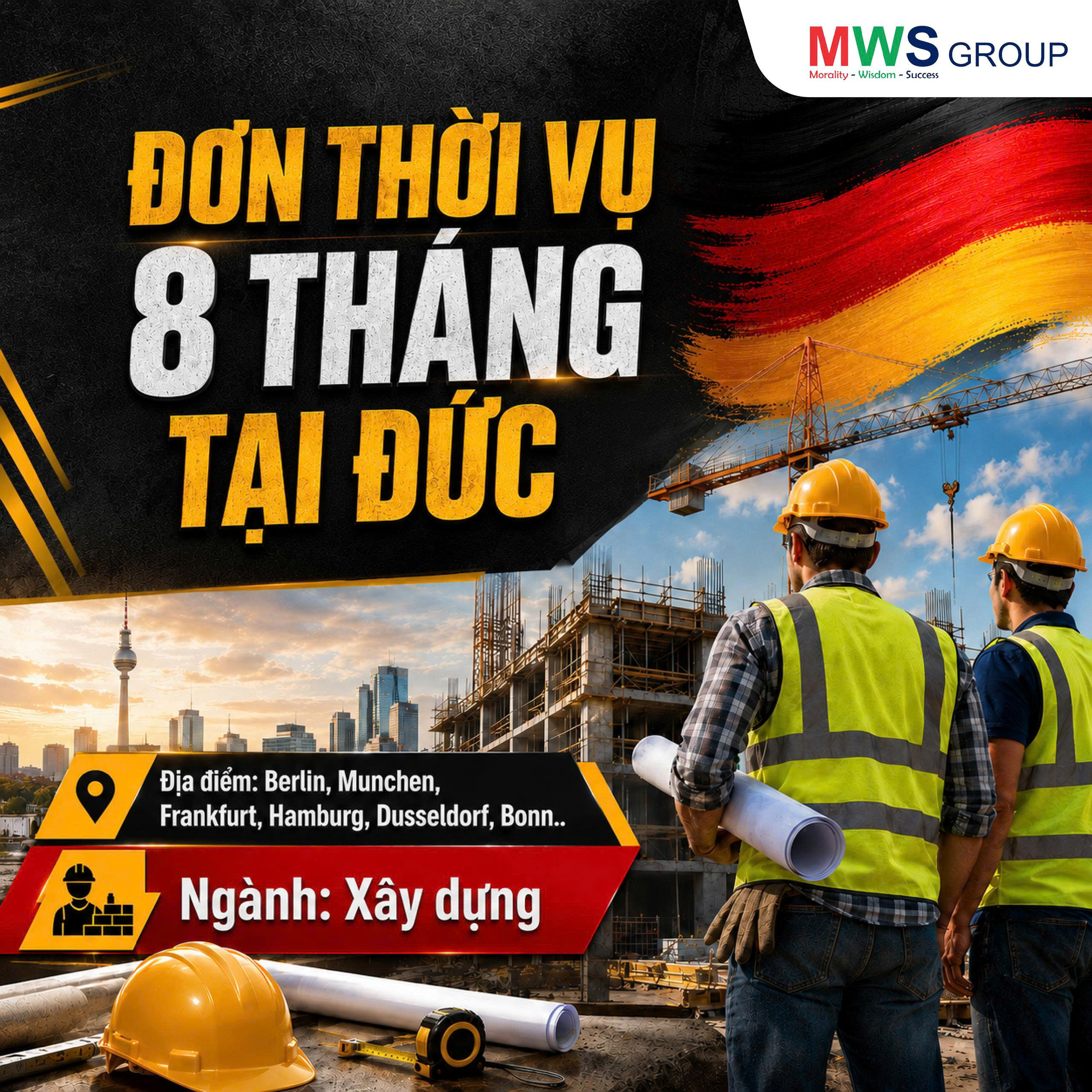ĐƠN THỜI VỤ 8 THÁNG TẠI ĐỨC