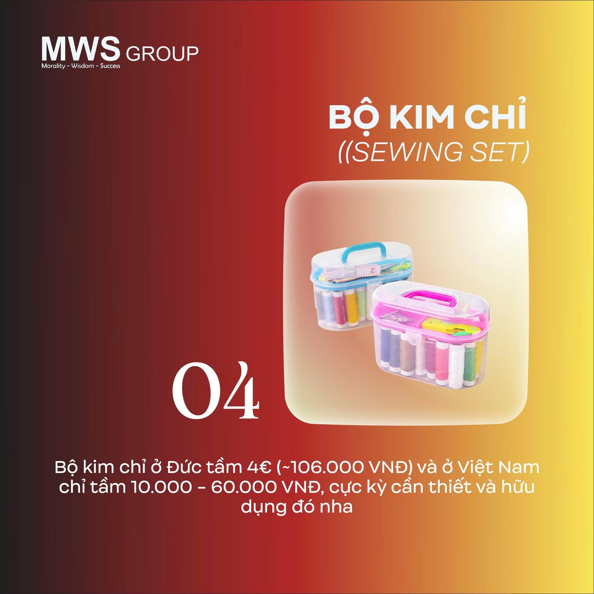 những đồ mang sang Đức